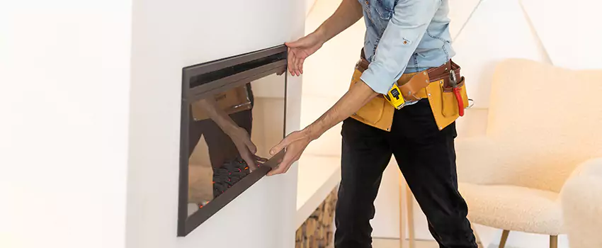 Metal Fireplace Installation in Belton, Missouri