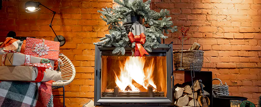 Travis Industries Linear Gas Fireplace Installation in Belton, Missouri