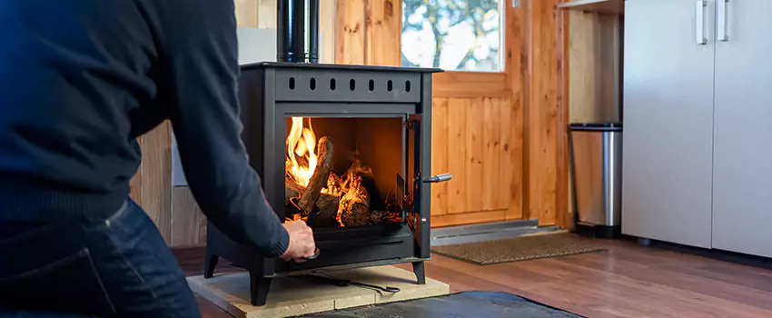 Open Hearth Wood Fireplace Installation in Belton, MO