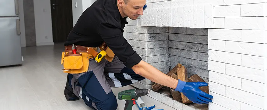 Fireplace Damaged Damper Frame Repair Services in Belton, Missouri