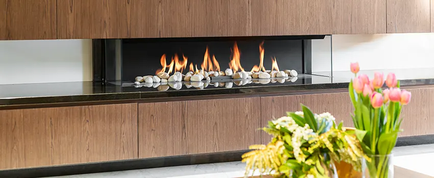 Double-height Fireplace Design Refurbishment in Belton, Missouri